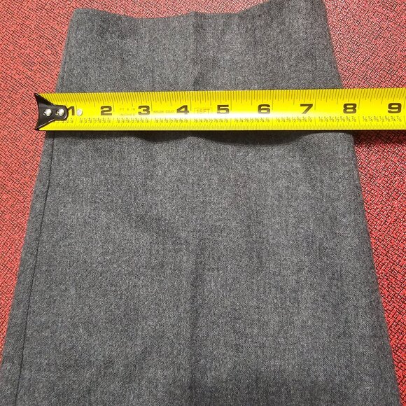 Talbots Classic Fit Wool Gray Dress Pants 16W Petite Neutral Quiet Luxury Office - Picture 11 of 11
